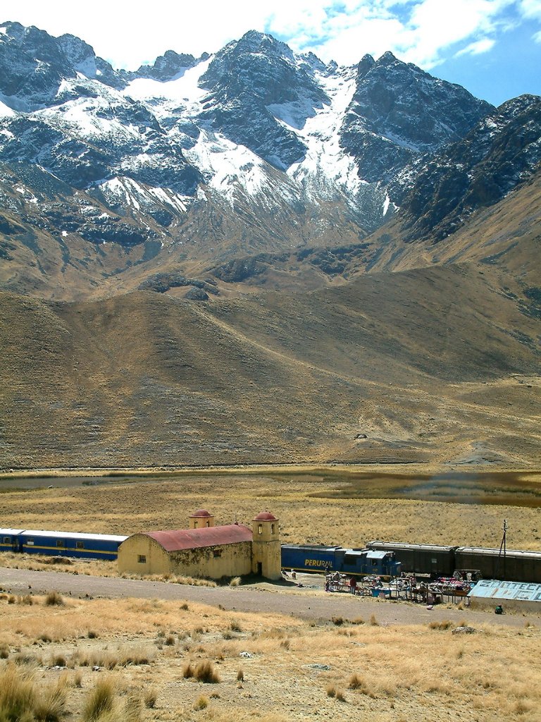 02-The station on the Abra la Raya (4335 m).jpg - The station on the Abra la Raya (4335 m)